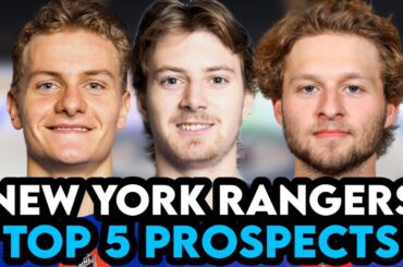 Top 5 New York Rangers Prospects! Pre 2023 NHL Draft!