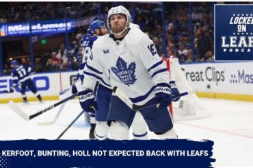 Toronto Maple Leafs not expected to bring back Justin Holl, Alexander Kerfoot and Michael Bunting