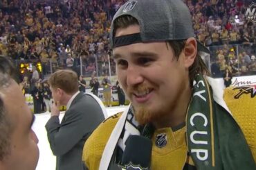 Zach Whitecloud talks winning Stanley Cup