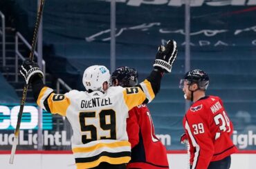 Guentzel's OT goal clinches playoffs for Penguins