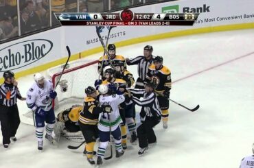 Bruins-Canucks Game 3 Stanley Cup Finals Highlights 6/6/11 1080p HD