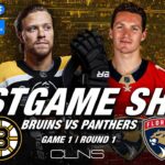 LIVE: Bruins vs Panthers Game 1 Postgame Show