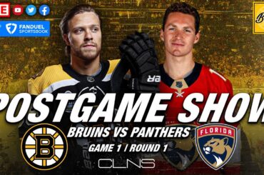 LIVE: Bruins vs Panthers Game 1 Postgame Show