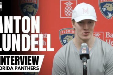 Anton Lundell talks Florida Panthers Stanley Cup Run, Excitement for Future of Panthers & '23 Season