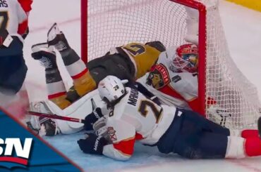Golden Knights' Michael Amadio Pots Chaotic Insurance Goal As Blowout Continues