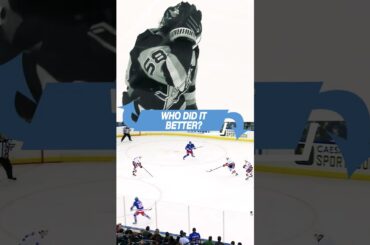 Sorokin is in a class by himself when it comes to saves like these!