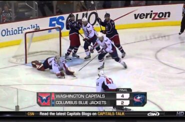 Derek Dorsett hits John Carlson HD