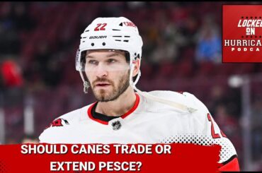 What is going on with Brett Pesce and the Carolina Hurricanes?