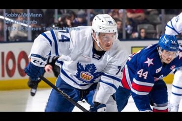 Bobby McMann All AHL Points 2022/23 - Toronto Maple Leafs Prospect