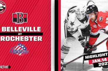 Highlights: Belleville Senators - 4 @ Rochester Americans - 3 (SO)