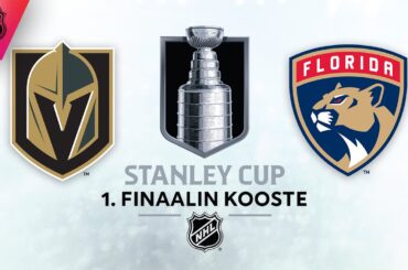 Kooste: 1. finaali | Vegas Golden Knights vs. Florida Panthers | 4.6.2023