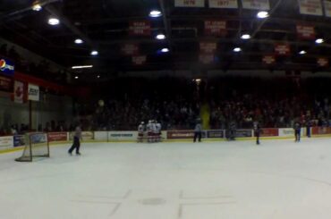 Cornell Hockey empty-net goal against Brown (Bardreau) 2/10/12