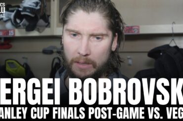 Sergei Bobrovsky Reacts to Florida Panthers Season After Losing Stanley Cup: "It Was a Privilege"