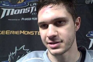 Andrew Agozzino Pregame 3-19-13