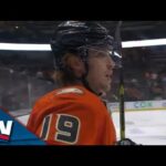 Ducks' Troy Terry Swerves Through Defence Before Unloading Perfect Shot For Goal