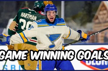 NHL Winter Classic Game-Winning Goals