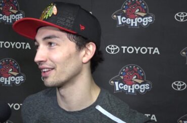 IceHogs Media Day: Dylan Sikura - 4/2/19
