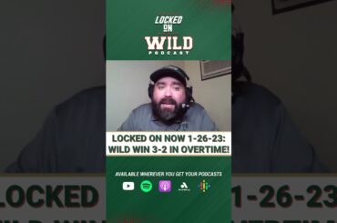 Locked on NOW 1-26-23: Mats Zuccarello Lifts Wild 3-2 in Overtime over Philadelphia! #shorts