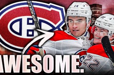 AWESOME HABS NEWS: NICK SUZUKI UPDATE ON COLE CAUFIELD & CONTRACTS (Montreal Canadiens Interview)