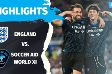 Soccer Aid for UNICEF 2023 | OFFICIAL Match Highlights