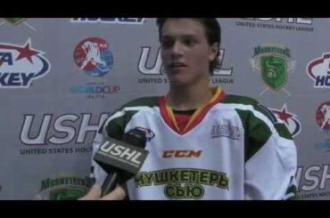 USHL in Russia - Sioux City Musketeers Day 1 - Max Zimmer