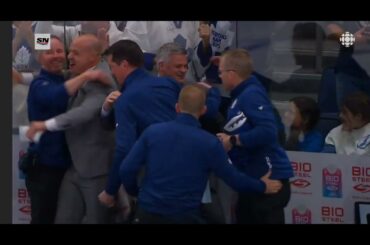 Game 6 - Toronto Maple Leafs vs Tampa Lightning - John Tavares SERIES clinching goal in OVERTIME.