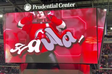 NJ Devils Erik Haula Empty Net Goal 4-0 NJ Devils vs. NY Rangers Game 5 IN ARENA CELEBRATION