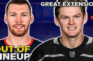 Mikey Anderson Signs AMAZING Extension - Gavrikov OUT Of Lineup Until Trade | Hockey News