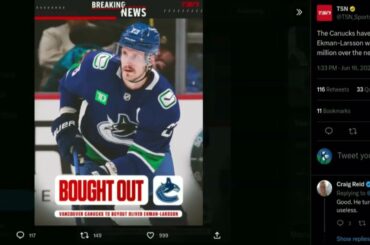 canucks buyout oilver ekman larsson