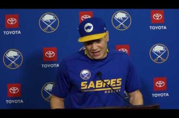 Kyle Okposo After Practice Interview (4/6/2022)