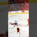 Astonishing Athleticism! Jacob Markström's Acrobatic Save against the Seattle 'Kraken! #shorts #nhl