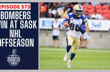 Winnipeg Blue Bombers win at Saskatchewan, Winnipeg Jets offseason rumors continue