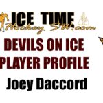 Devils on Ice Player Profile Joey Daccord