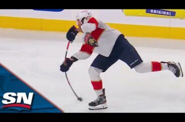 Aaron Ekblad Rifles One Home From Distance To Put Panthers On The Board
