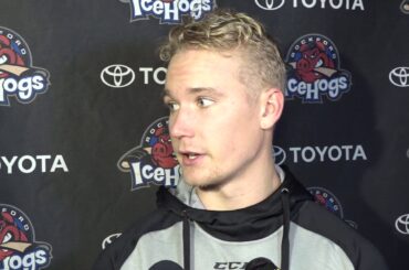IceHogs Media Day - Gustav Forsling - 10/23/18