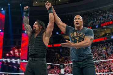 The Rock comes to Roman Reigns' aid: Royal Rumble 2015