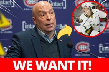 BREAKING NEWS! LOOK WHAT HE SAID! MONTREAL CANADIENS NEWS.
