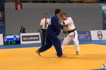 Judo 2014 European Championships Cadets: Casse (BEL) - Ciobanu (MDA) [-81kg]