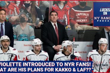 Laviolette discusses Kakko, Lafreniere, accountability, defense and more in introductory presser!!