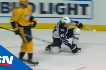 Brendan Lemieux Scores A Great Wrap Around Goal