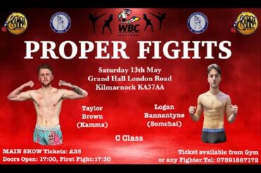 Fight 7   Taylor Brown Vs Logan Bannantyne