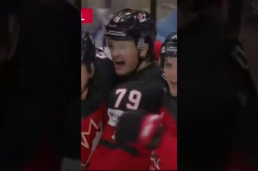 Sammy Blais scores to tie it at 1 #worldcup #gold #hockey