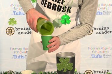 Bruins Academy | Chef DeBrusk: Shamrock Smoothie