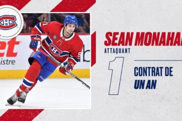 Sean Monahan on his one-year contract extension | FULL PRESS CONFERENCE