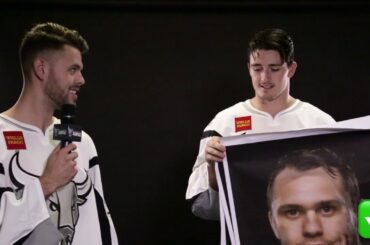 Media Day Face Swap: Spencer Martin & Mason Geertsen