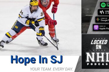 The San Jose Sharks Are Excited About Thomas Bordeleau's NHL Debut