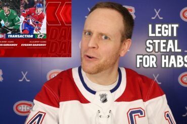 Habs Acquire Gurianov for Dadonov & It's Already a WIN for Habs