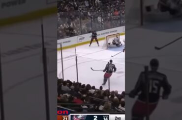 Kent Johnson! #shorts #hockey  #columbusbluejackets