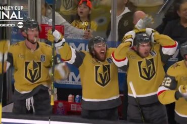 Ivan Barbashev is shocked by Hill's save late in game 5 SCF vs Panthers (2023)