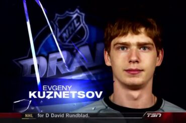 Washington Capitals selects Evgeni Kuznetsov, NHLdraft (2010)